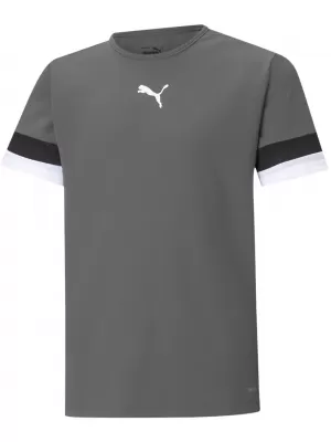 Detský futbalový dres PUMA TEAMRISE JERSEY JR 704938_13 ÚDENÁ PERLA/ČIERNA/BIELA