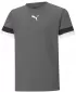 Detský futbalový dres PUMA TEAMRISE JERSEY JR 704938_13 ÚDENÁ PERLA/ČIERNA/BIELA