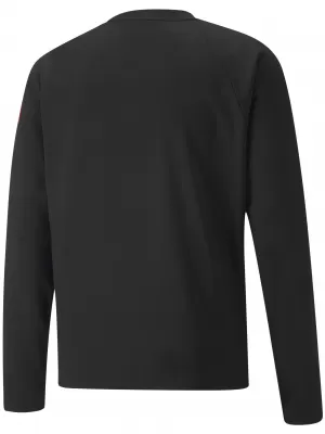 Pánska mikina PUMA TEAMLIGA TRAINING SWEAT 657238_03 PUMA ČIERNA/PUMA BIELA