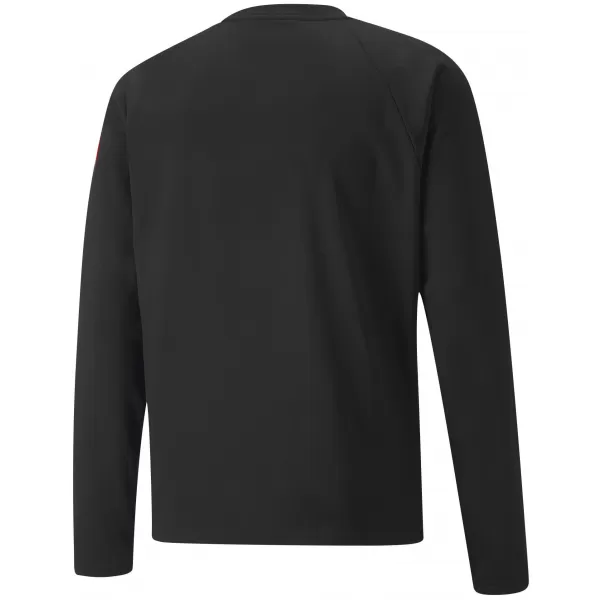  Pánska mikina PUMA TEAMLIGA TRAINING SWEAT 657238_03 PUMA ČIERNA/PUMA BIELA 