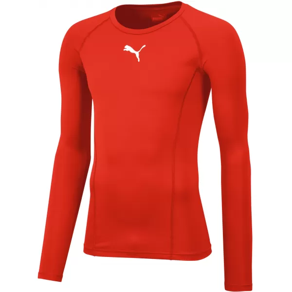  T -shirt PUMA LIGA BASELAYER TEE LS JR 655921_01 ČERVENÁ PUMA 
