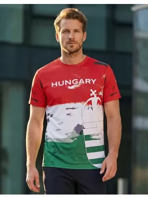 Prémiové pánske funkčné tričko ALTISPORT VOJ/ALM036HU/TR01 PRUHY