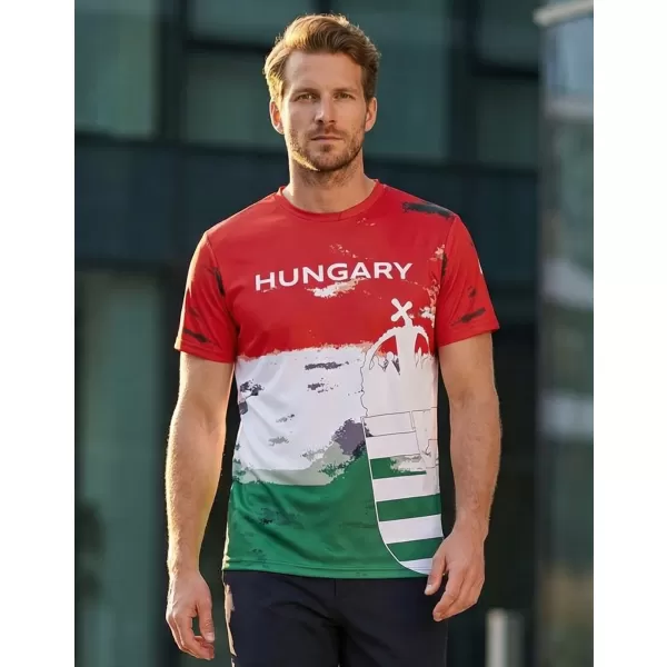 Prémiové pánske funkčné tričko ALTISPORT VOJ/ALM036HU/TR01 PRUHY 
