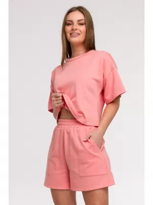 Dámske šortky BEWEAR B295 KORALOVÝ