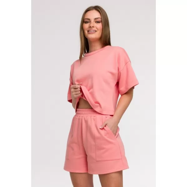  Dámske šortky BEWEAR B295 KORALOVÝ 