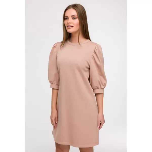  Šaty BEWEAR B291 MOKA 