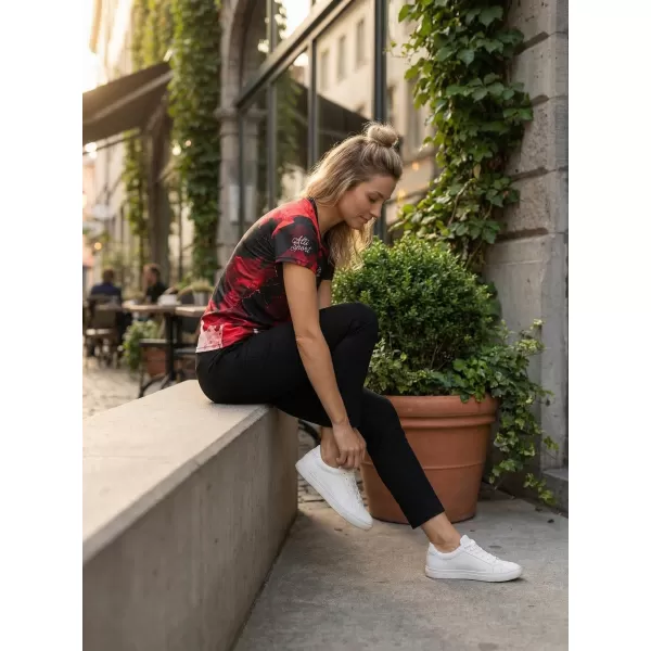  Dámske prémiové funkčné tričko ALTISPORT VOJ/ALW089TR01 ČERVENÁ 