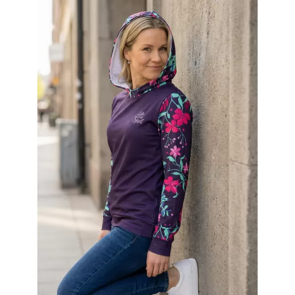  Dámska prémiová funkčná mikina ALTISPORT VOJ/ALW063MI01 FUCHSIOVÁ 