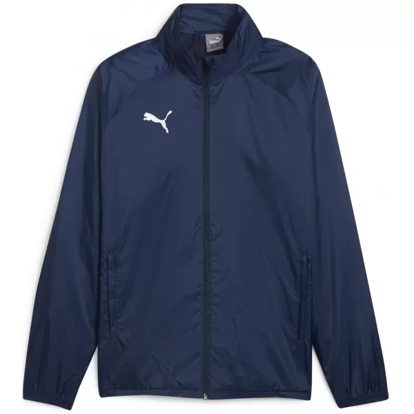  Pánska bunda PUMA TEAMGOAL ALL WEATHER JACKET 659038_06 PUMA NAVY/PUMA WHITE 
