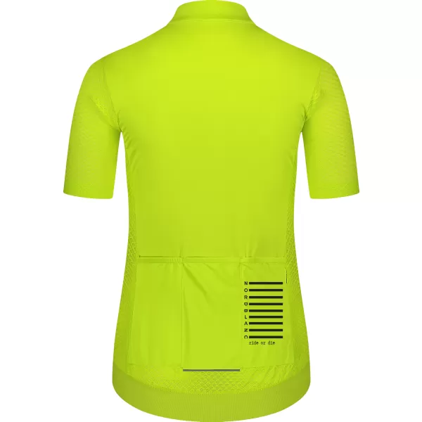  Dámsky cyklistický dres NORDBLANC MILE NBSLF8216 JANTÁROVÁ 