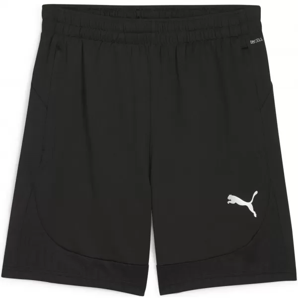  Kraťasy PUMA TEAMFINAL TRAINING SHORTS 658566_03 PUMA BLACK/PUMA SILVER 
