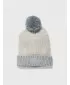Dievčenský klobúk UNDER ARMOUR GIRLS SHIMMER POM BEANIE 1281867-130 SIVÁ