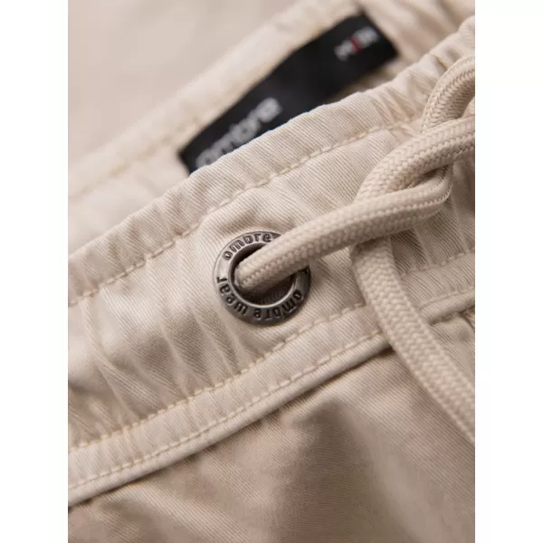  Pánske šortky OMBRE OM-SRCG-0194 KRÉM 