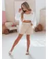 Dámske šortky DSTREET OWN STYLE SY0453 BÉŽOVÁ