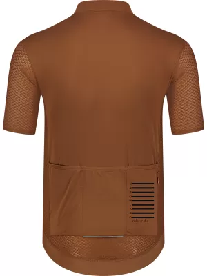 Pánsky cyklistický dres NORDBLANC WONDERMENT NBSMF8215 HNEDÁ