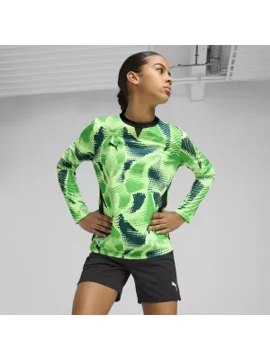 Detský dres PUMA TEAMTARGET GK LS JERSEY JR 706521_20 FIZZY LIME / FIZZY LIME / PUMA BLACK