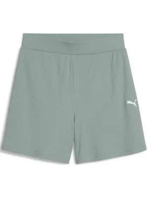 Dámske šortky PUMA ESS ELEVATED SHORTS 685026_30 ZELENÝ MESIAC