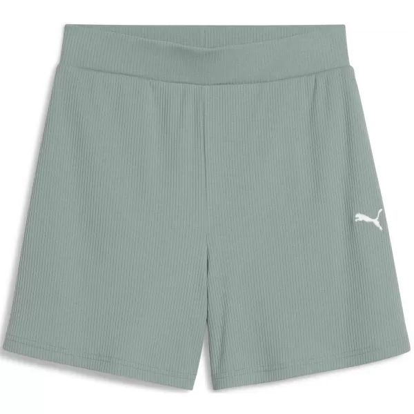  Dámske šortky PUMA ESS ELEVATED SHORTS 685026_30 ZELENÝ MESIAC 