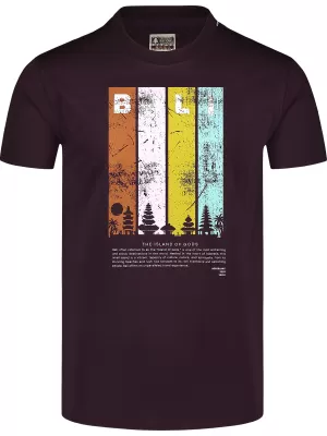 Pánske tričko NORBLANC NBSMT8153 Fialová Nordblanc