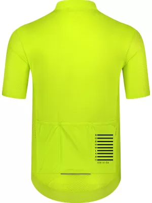 Pánsky cyklistický dres NORDBLANC WONDERMENT NBSMF8215 JANTÁROVÁ