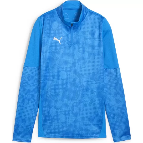  Dámska bunda PUMA TEAMCUP TRAINING 1/4 ZIP TOP 659173_02 ELECTRO ROYAL/ ELEKTRO ROYAL/PUMA SILVER 