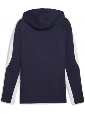 Pánska mikina PUMA TEAMEVOSTRIPE HOODY 659954_06 PUMA NAVY/PUMA SILVER