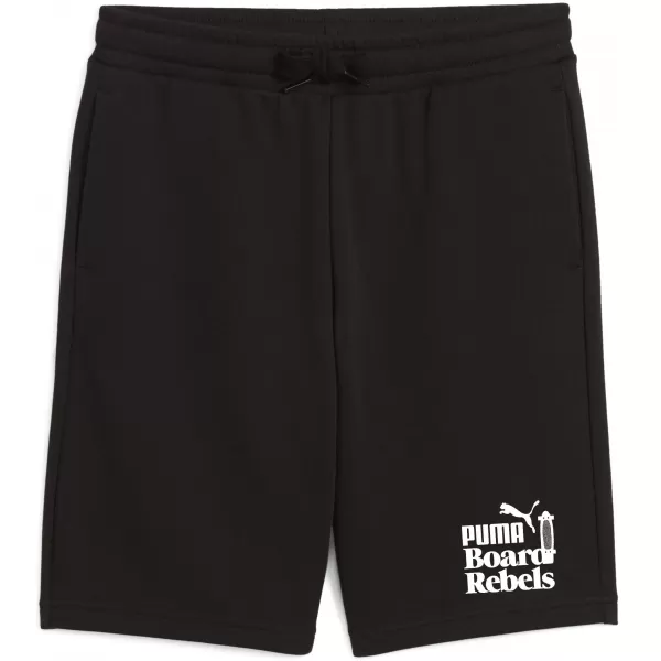  Kraťasy PUMA MID90S LONG SHORTS 685151_01 PUMA BLACK 