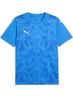 Pánska športová košeľa PUMA TEAMULTIMATE JERSEY 706280_02 MODRÁ