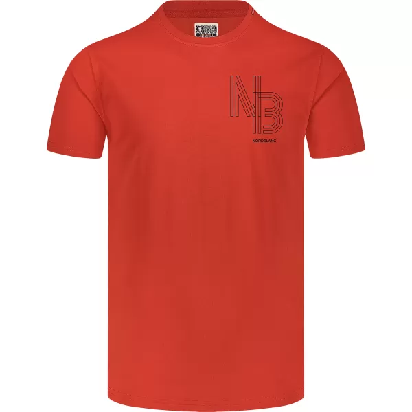  Pánske tričko NORDBLANC NBSMT8161 ORANŽOVÁ 