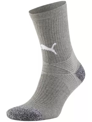 Futbalové ponožky PUMA TEAMLIGA TRAINING SOCKS 657270_51 MEDIUM GRAYHEATHER/ STREDNE GRAYHEATHER/PUMAWHITE