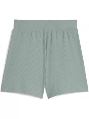 Dámske šortky PUMA ESS ELEVATED SHORTS 685026_30 ZELENÝ MESIAC