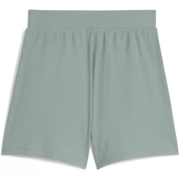  Dámske šortky PUMA ESS ELEVATED SHORTS 685026_30 ZELENÝ MESIAC 