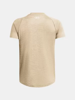 Chlapčenské tričko UNDER ARMOUR TECH 2.0 SS 1363284-301 HNEDÁ