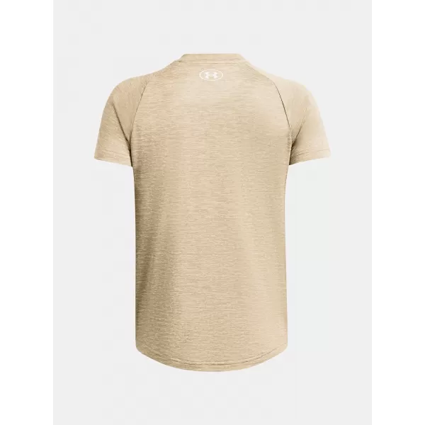  Chlapčenské tričko UNDER ARMOUR TECH 2.0 SS 1363284-301 HNEDÁ 