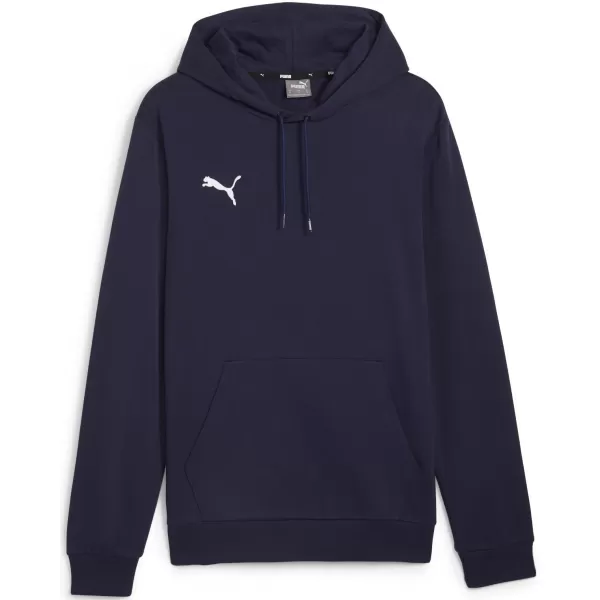  Pánska mikina PUMA TEAMGOAL CASUALS HOODY 658618_06 PUMA NAVY/PUMA WHITE 