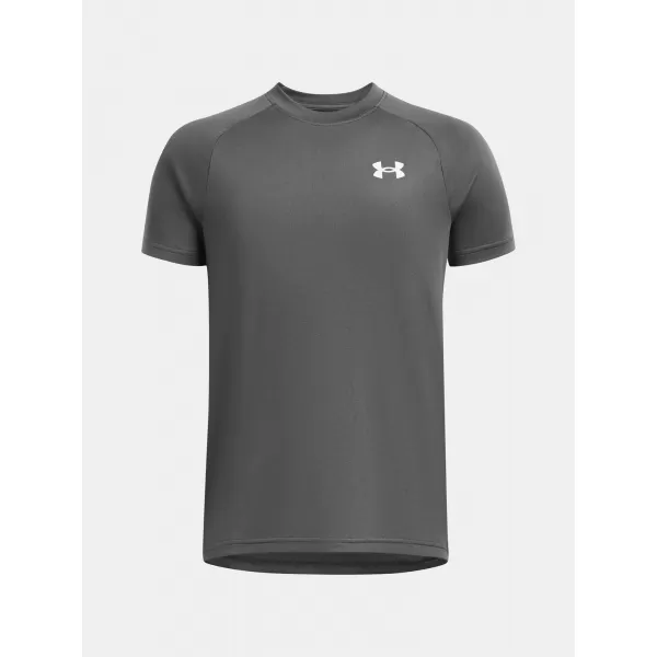  Chlapčenské tričko UNDER ARMOUR TECH 2.0 SS 1363284-025 SIVÁ 