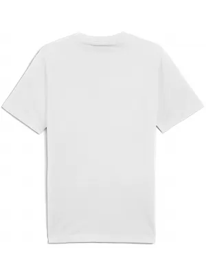 Pánske tričko PUMA GRAPHICS MOUNTAIN TEE 684828_02 PUMOVÁ BIELA