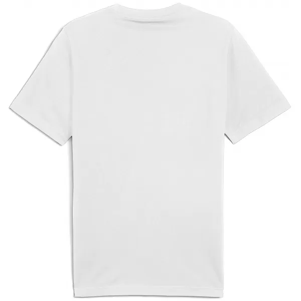  Pánske tričko PUMA GRAPHICS MOUNTAIN TEE 684828_02 PUMOVÁ BIELA 