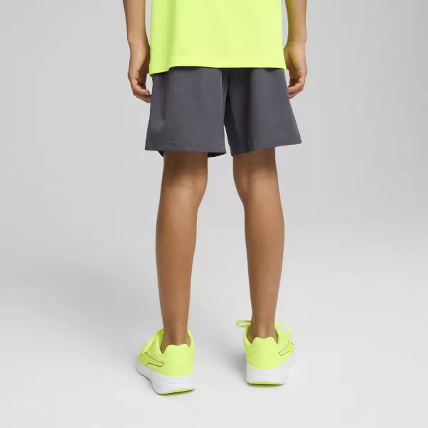  Kraťasy PUMA TAD ESS WOVEN SHORTS 526539_69 GALAKTICKÁ ŠEDÁ 