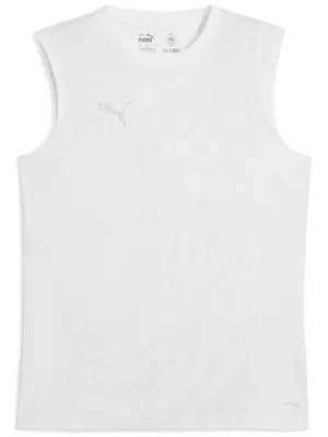 Mužský dres PUMA TEAMCUP TRAINING SL JERSEY 659168_04 PUMA WHITE/PUMA SILVER