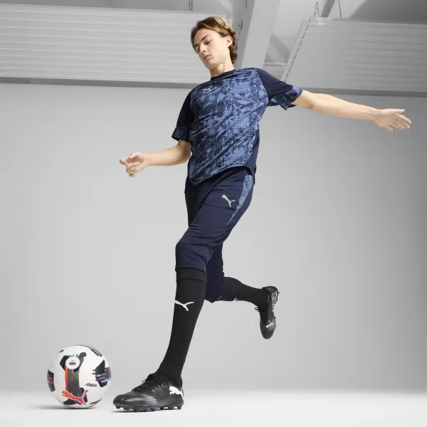  Nohavice PUMA TEAMCUP TRAINING 3/4 PANTS 659201_06 PUMA NAVY/PUMA SILVER 