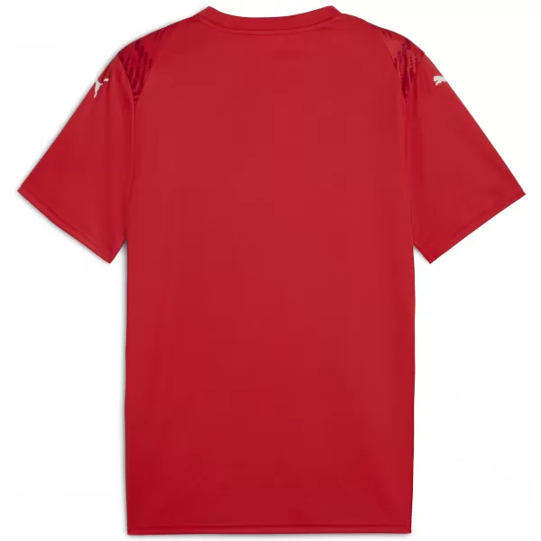  Mužský dres PUMA TEAMULTIMATE JERSEY 706280_01 PUMA RED/PUMA WHITE 
