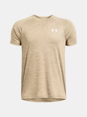 Chlapčenské tričko UNDER ARMOUR TECH 2.0 SS 1363284-301 HNEDÁ