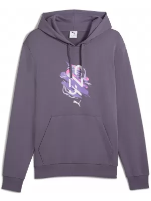 Pánska mikina PUMA NEYMAR JR CREATIVITY HOODIE 660099_01 FIALOVÉ UHLIE