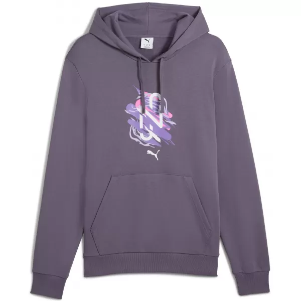  Pánska mikina PUMA NEYMAR JR CREATIVITY HOODIE 660099_01 FIALOVÉ UHLIE 