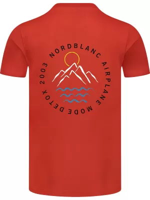 Pánske tričko NORDBLANC NBSMT8160 ORANŽOVÁ