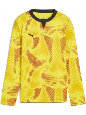 Detský dres PUMA TEAMTARGET GK LS JERSEY JR 706521_23 FLURO YELLOW PES / FLURO ŽLTÝ PES /PUMA ČIERNA