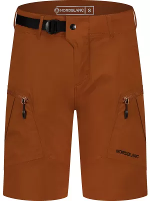 Pánske outdoorové šortky Norblanc Precipice NBSPM8192 hnedý Nordblanc