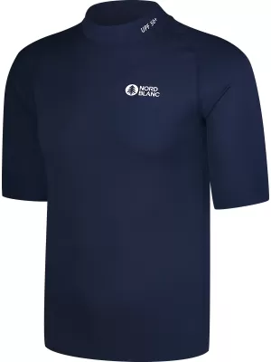 Pánske T -shirt s UV ochrana NORDBLANC MARINE NBSMF8089 MODRÝ