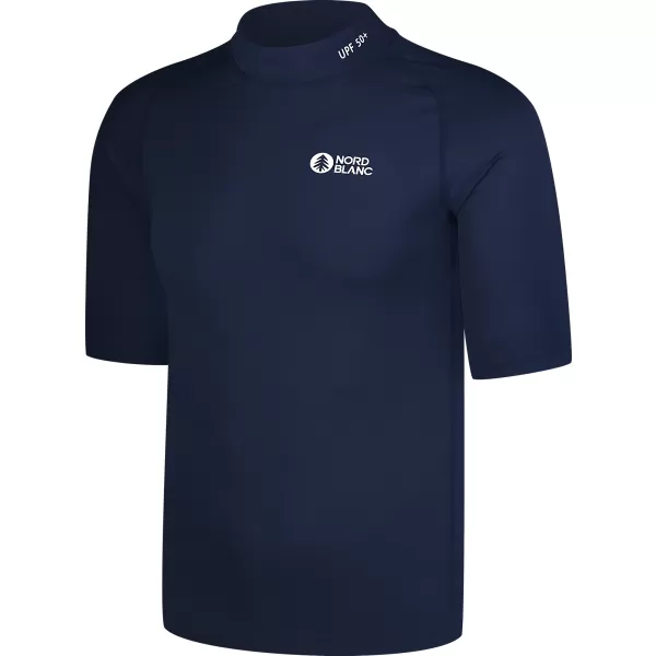 Pánske T -shirt s UV ochrana NORDBLANC MARINE NBSMF8089 MODRÝ 